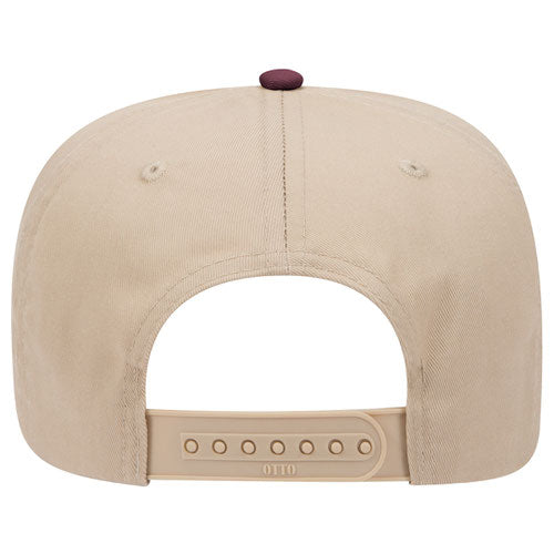 Baseball Cap - Khaki/Maroon