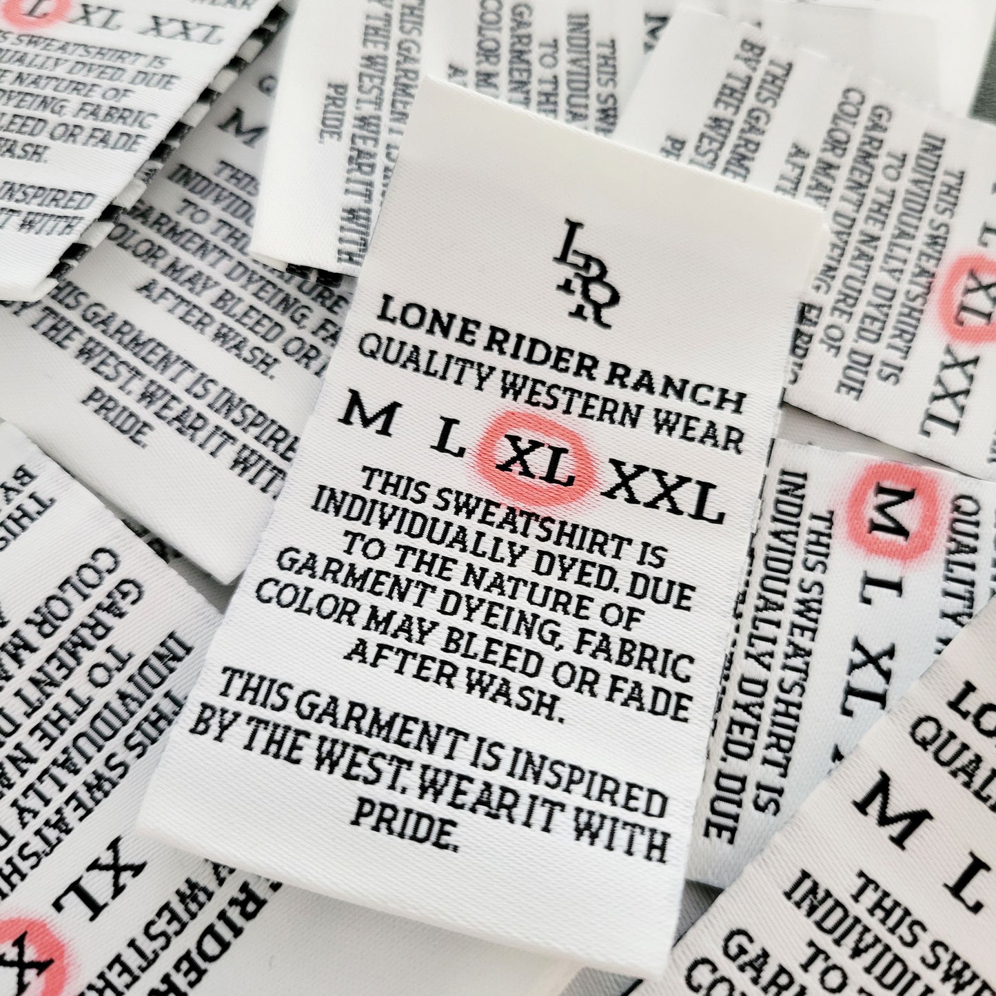 Label Sewing