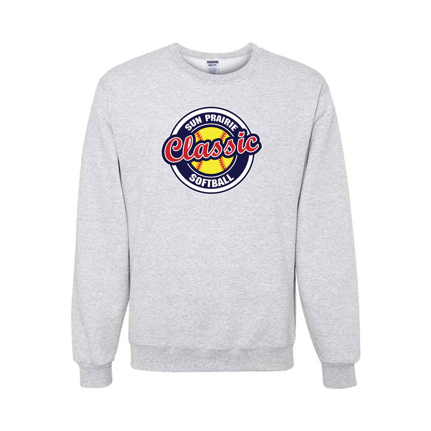 Softball Classic Sweatshirt - Ash Grey