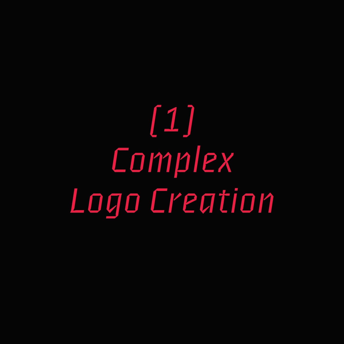 Logo Creation - Complex