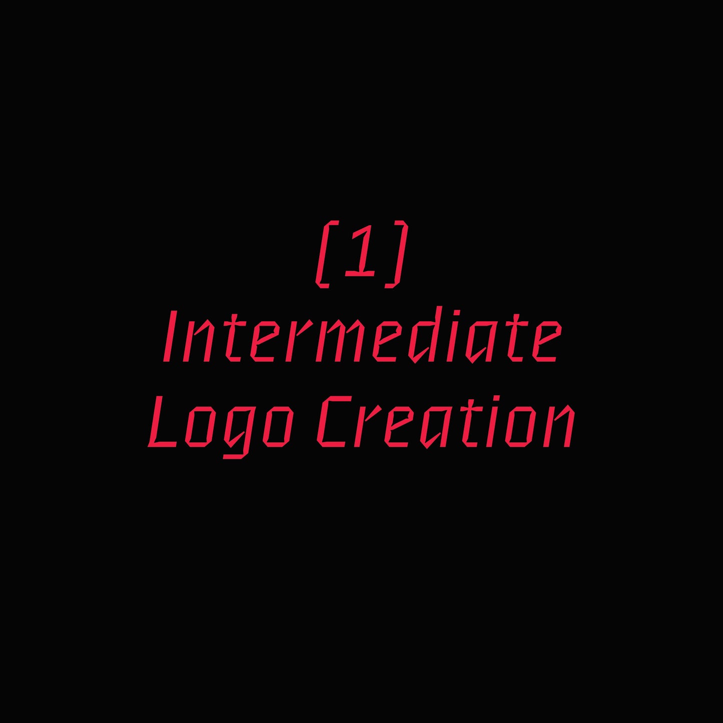 Logo Creation - Intermediate
