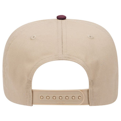 Baseball Cap - Khaki/Maroon