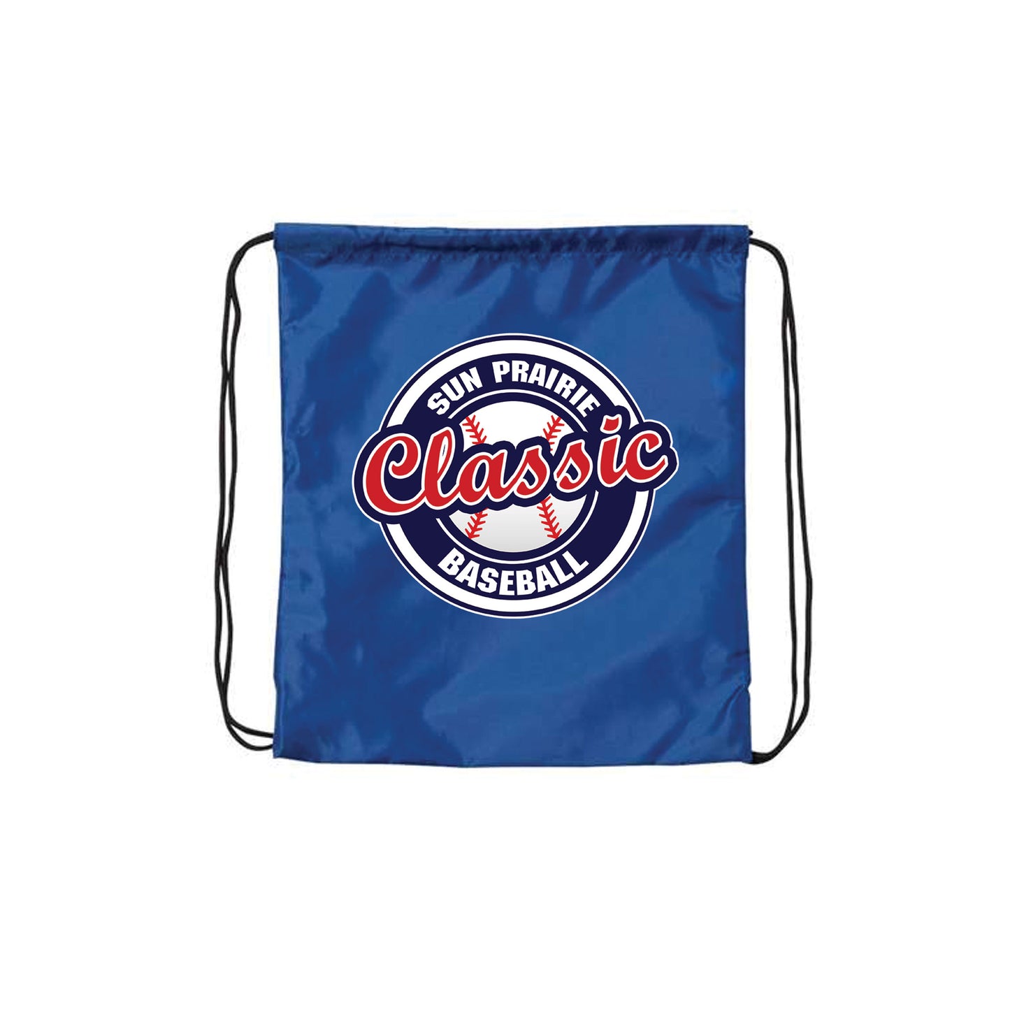 Baseball Classic Drawstring Bag - Royal Blue