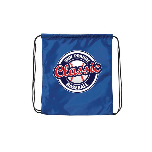 Baseball Classic Drawstring Bag - Royal Blue