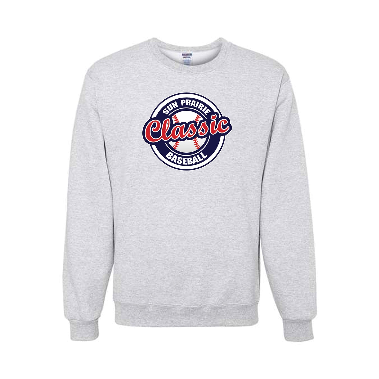 Baseball Classic Sweatshirt - Ash Grey