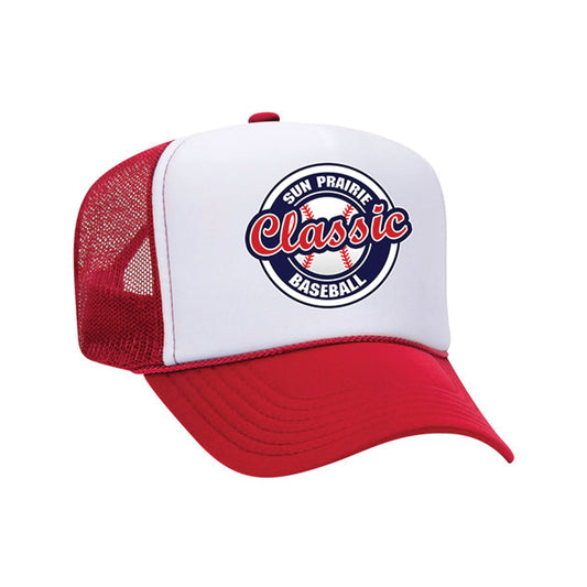 Baseball Classic Hat - Red/White