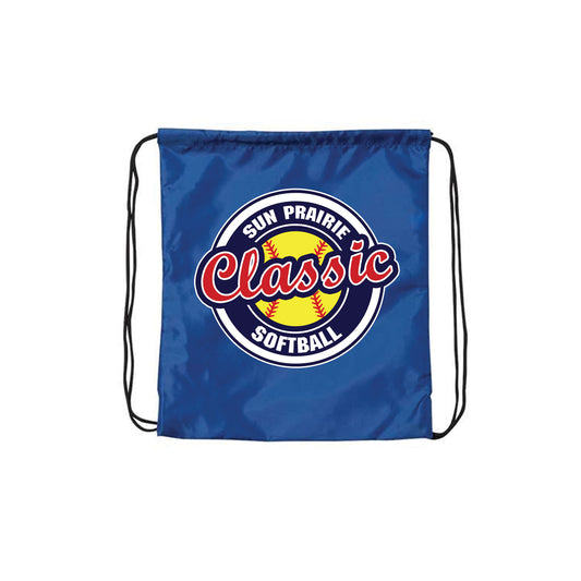 Softball Classic Drawstring Bag - Royal Blue