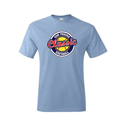 Softball Classic Tee Carroll 8 - Powder Blue