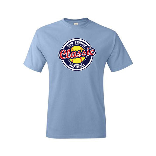 Softball Classic Tee - Powder Blue